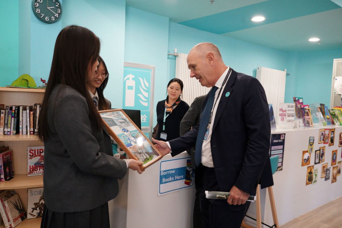 诺德安达教育集团全球CEO再度访校 - CEO VISIT NASBJ