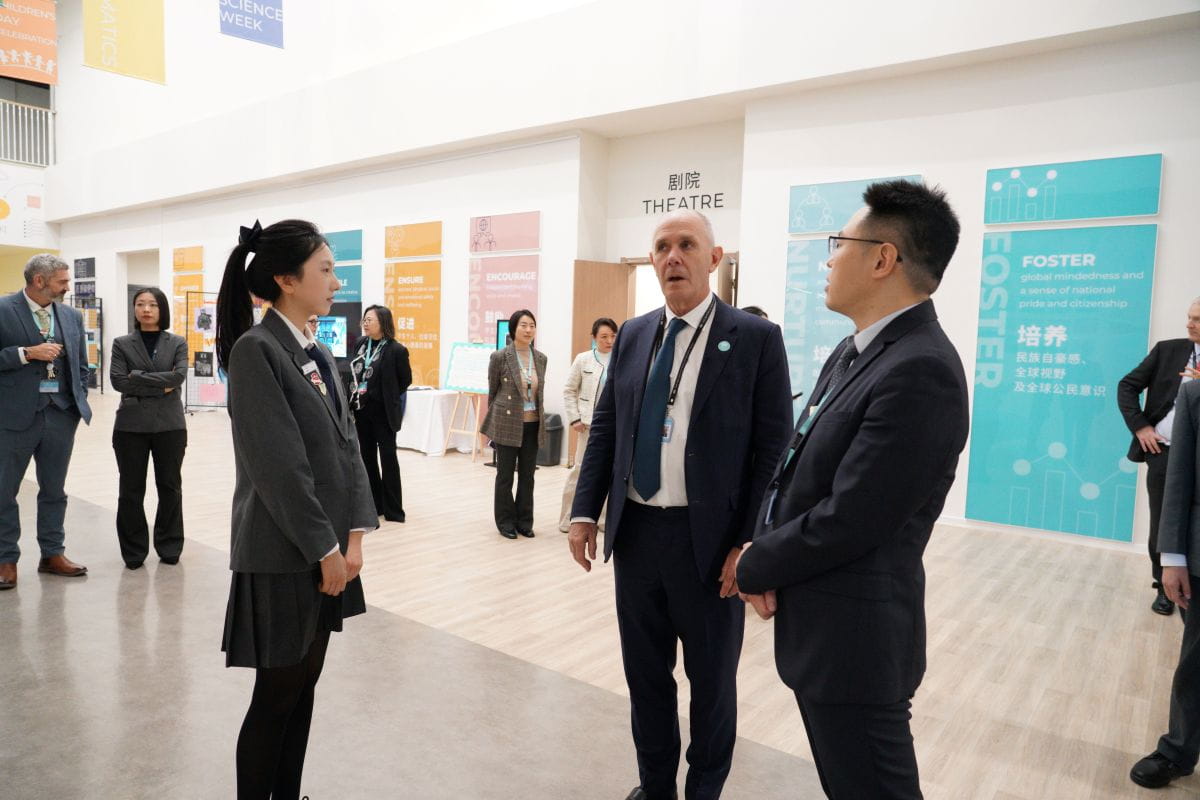 诺德安达教育集团全球CEO再度访校 - CEO VISIT NASBJ